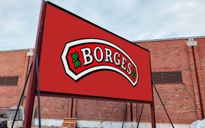 Pantalla LED exterior Borges