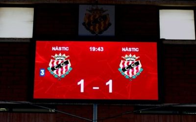 Videomarcador Pavelló Gimnàstic